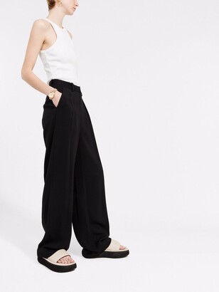 There Was One Pleat-Detail Tailored Trousers - ShopStyle Dress Pants